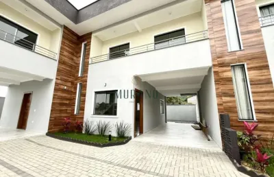 Sobrado geminado em condomínio com 3 dormitórios à venda, 116m² por r$ r$ 624.999,00 – bom retiro - joinville/sc.