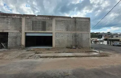Galpão para locação em juiz de fora, loteamento amazônia (francisco bernardino), 1 banheiro