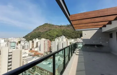 Cobertura para venda em juiz de fora, santa helena, 4 dormitórios, 2 suítes, 4 banheiros, 4 vagas