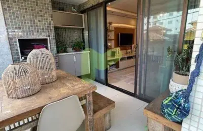 Apartamento à venda, 3 quartos, 2 suítes, 2 vagas, praia do pecado - macaé/rj