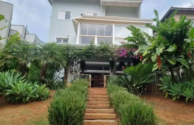 Casa em condomínio fechado com 4 quartos à venda no loteamento caminhos de san conrado (sousas), campinas , 500 m2 por r$ 2.500.000