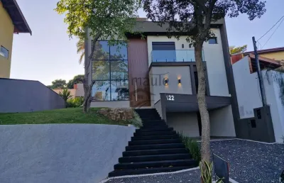 Casa em condomínio fechado com 3 quartos para alugar no loteamento caminhos de san conrado (sousas), campinas , 215 m2 por r$ 14.000