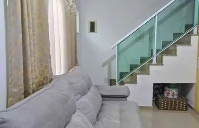 [venda] sobrado de condomínio 2 dormitórios 2 suítes 1 vaga, área útil: 64,00 m² - penha
