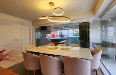 Apartamento garden à venda, 4 quartos, 4 suítes, 3 vagas, boqueirão - santos/sp