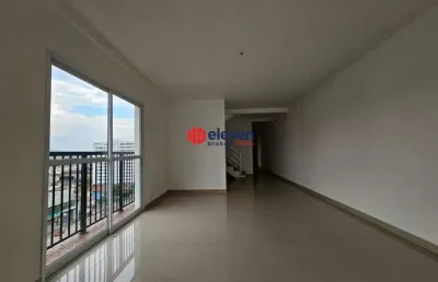 Apartamento duplex à venda, 3 quartos, 1 suíte, 3 vagas, vila matias - santos/sp