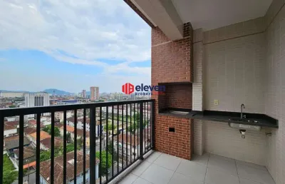 Apartamento duplex à venda, 3 quartos, 1 suíte, 3 vagas, vila matias - santos/sp