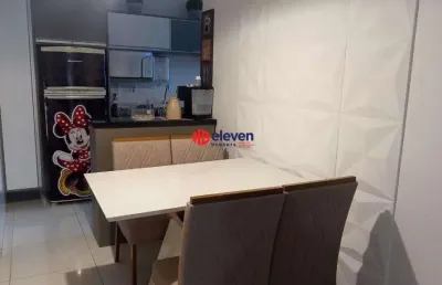 Apartamento à venda, 2 quartos, 1 suíte, 1 vaga, vila guilhermina - praia grande/sp