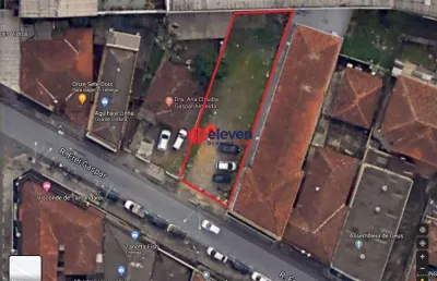 Terreno à venda na Rua Frei Gaspar, Centro, São Vicente