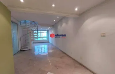 Linda cobertura na charmosa barão de penedo, 280 mts - 3 dorm- 1 suite e 2 vagas