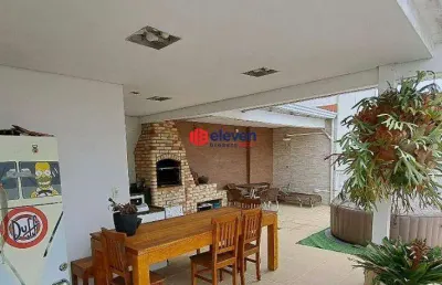 Linda cobertura no canal 3/ - boqueirão/santos, com 03 dorms e 01 suite, espaço gourmet com churrasqueira.