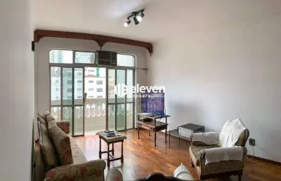 Apartamento à venda, 3 quartos, 1 suíte, 1 vaga, gonzaga - santos/sp