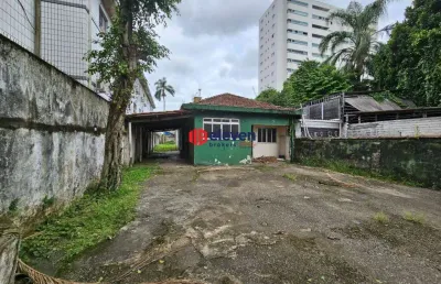Terreno à venda, investimento, excelente localização no macuco, santos-sp