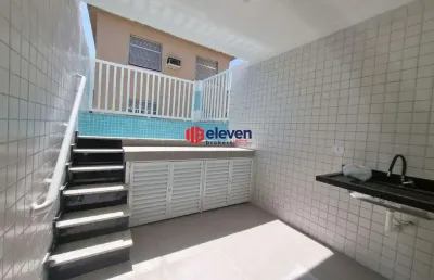 Sobreposta alta com piscina, 3 dorms e 1 suíte no bairro da aparecida