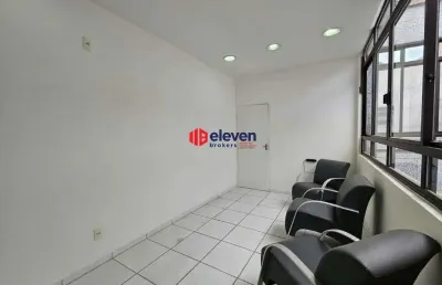 Sala comercial para alugar na Avenida Senador Pinheiro Machado, Marapé, Santos