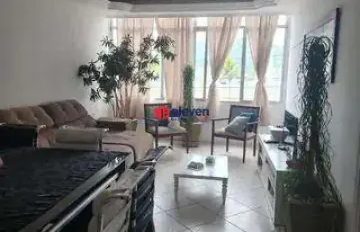 Itararé/são vicente - 2 dormitórios a venda quadra da praia