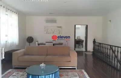 Casa sobreposta alta à venda, 4 dormitórios no boqueirão, santos-sp