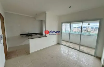 Apartamento à venda, 2 quartos, 1 suíte, 1 vaga, macuco - santos/sp