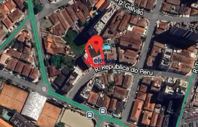 Terreno à venda na Rua República do Peru, Ponta da Praia, Santos