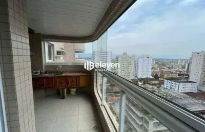 Apartamento 2 dorm. à venda na aviação em praia grande com 87 m²