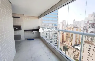 Apartamento para locação 3 dormitórios no gonzaga totalmente mobiliado