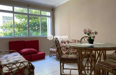 Apartamento à venda mobiliado a 50m da praia – itararé/praia dos milionários/ são vicente-sp