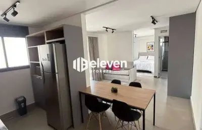 Apartamento à venda, 1 quarto, 1 vaga, ponta da praia - santos/sp