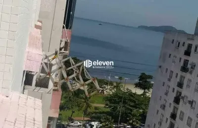Apartamento à venda | 1 dormitório | vista mar | 47m² | embaré | santos/sp