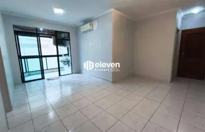 Apartamento para venda na quadra da praia na aparecida em santos