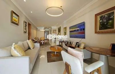Apartamento 3 suítes, vista mar, no boqueirão, 134,40m²