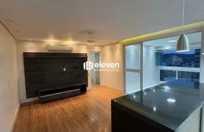 Apartamento à venda | 2 dormitórios (1 suíte) | 1 vaga demarcada | 77m² | porteira fechada | santos/sp