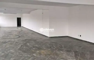 Sala comercial para locação | 260m² | vila mathias, santos/sp