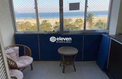 Apartamento de frente para o mar – 2 dormitórios | gonzaga – santos/sp