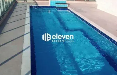 Apartamento mobiliado para aluguel – 1 dormitório | 1 vaga | lazer completo – macuco, santos/sp
