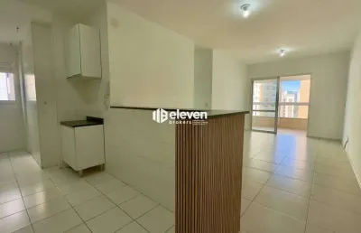 Apartamento para aluguel – 3 dormitórios (1 suíte) com varanda gourmet – ponta da praia, canal 7 – lazer completo