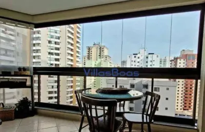 Apartamento 4 dormitórios, churrasqueira na sacada e andar alto !!!