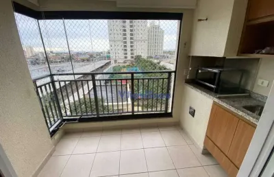 Apartamento no the view! com churrasqueira na varanda!!
