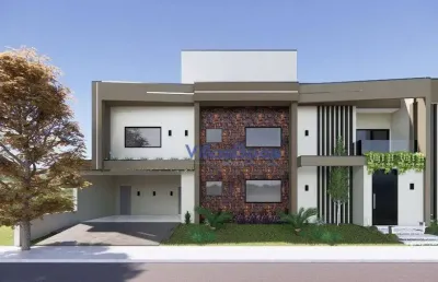 Casa em condomínio fechado com 4 quartos à venda na Rodovia João Amaral Gurgel, Residencial Colinas, Caçapava