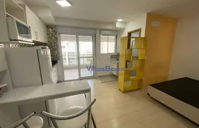 Apartamento com 1 dormitório, 39 m² - venda por r$ 750.000,00 ou aluguel por r$ 3.808,99/mês - jardim aquarius - são josé dos campos/sp