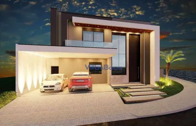 Casa com 4 dormitórios à venda, 375 m² por r$ 2.700.000,00 - condomínio vivant urbanova - são josé dos campos/sp