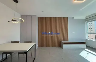 Apartamento com 1 dormitório para alugar, 48 m² por r$ 4.505,00/mês - jardim aquarius - são josé dos campos/sp