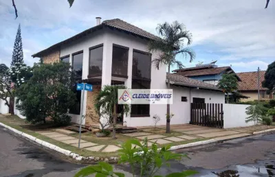 Linda casa térrea de esquina, a venda no condomínio village i r$1.850.000,00 bairro: altos do mirante, chapada dos guimarães-mt