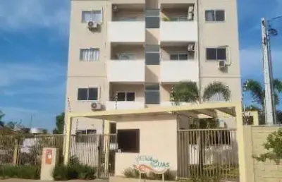 Lindo apartamento de 2 quartos com sacada e vaga de garagem por r$ 250.000 - alameda - várzea grande/mt