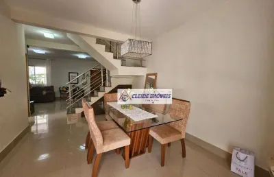 Sobrado com 3 quartos à venda, condominio solar das torres, 190 m² por r$ 900.000 - santa cruz ii - cuiabá/mt