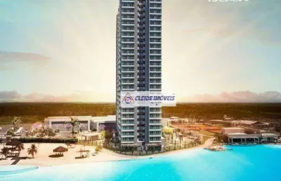 Apartamento brasil beach com 3 suítes à venda, 171 m² por r$ 1.600.000 - ribeirão do lipa - cuiabá/mt