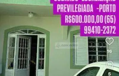 Sobrado com 2 dormitórios à venda, 149 m² por r$ 600.000,00 - centro sul - cuiabá/mt