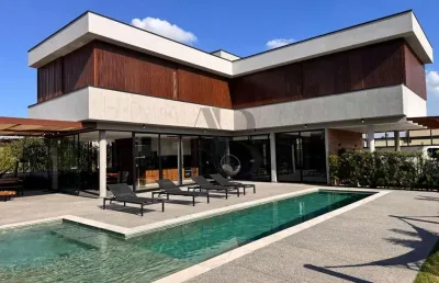 Casa em condomínio fechado com 3 quartos à venda na rua amazônia, s/n, residencial campo camanducaia, jaguariúna, 350 m2 por r$ 4.000.000