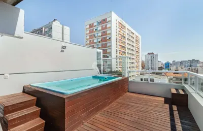 Cobertura com 2 quartos à venda na rua garibaldi, 880, independência, porto alegre por r$ 1.049.000
