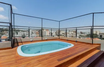 Cobertura com 2 quartos à venda na avenida getúlio vargas, 1351, menino deus, porto alegre por r$ 1.500.000
