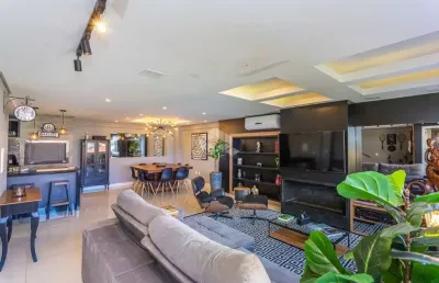 Casa em condomínio fechado com 3 quartos à venda na rua padre joão batista reus, 1240, vila conceição, porto alegre por r$ 959.000