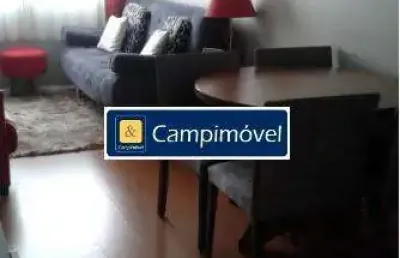 Apartamento para venda em campinas, vila industrial, 1 dormitório, 1 banheiro, 1 vaga